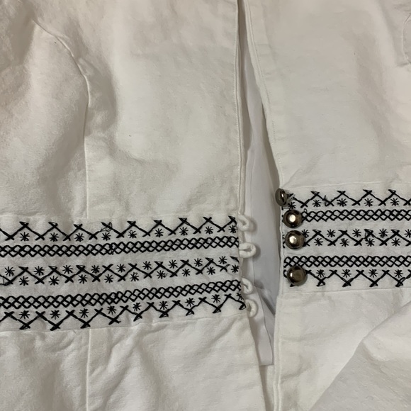 White Boho Jacket - Picture 4 of 15